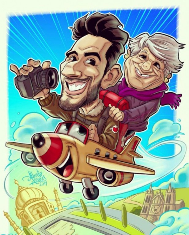 caricaturista bodas