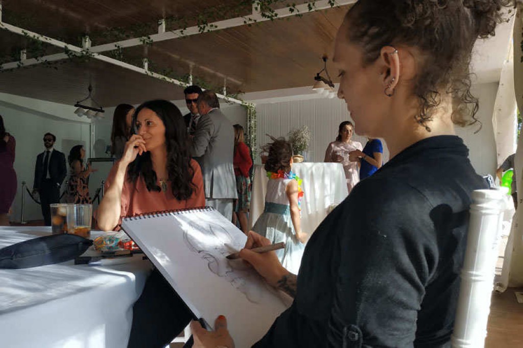 caricaturista bodas